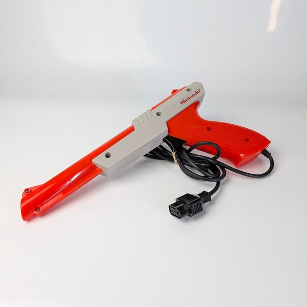 Red Zapper Light Gun - Authentic and Tested - NES